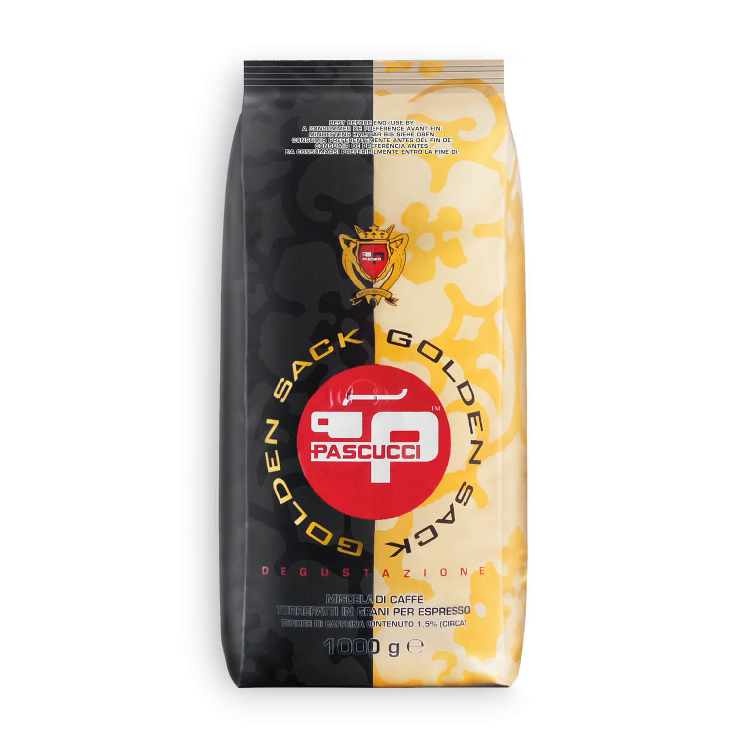Kaffeebohnen PASCUCCI GOLDEN SACK, 1000 g